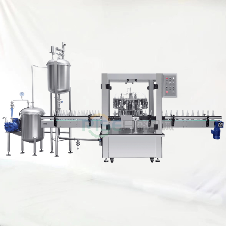 RISHENG | 18-HEAD HIGH-SPEED ROTARY FILLING AND CAPPING MACHINE FOR ORAL LIQUIDS